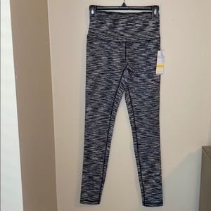 Zella High Waist Live In Legging Black Spacedye